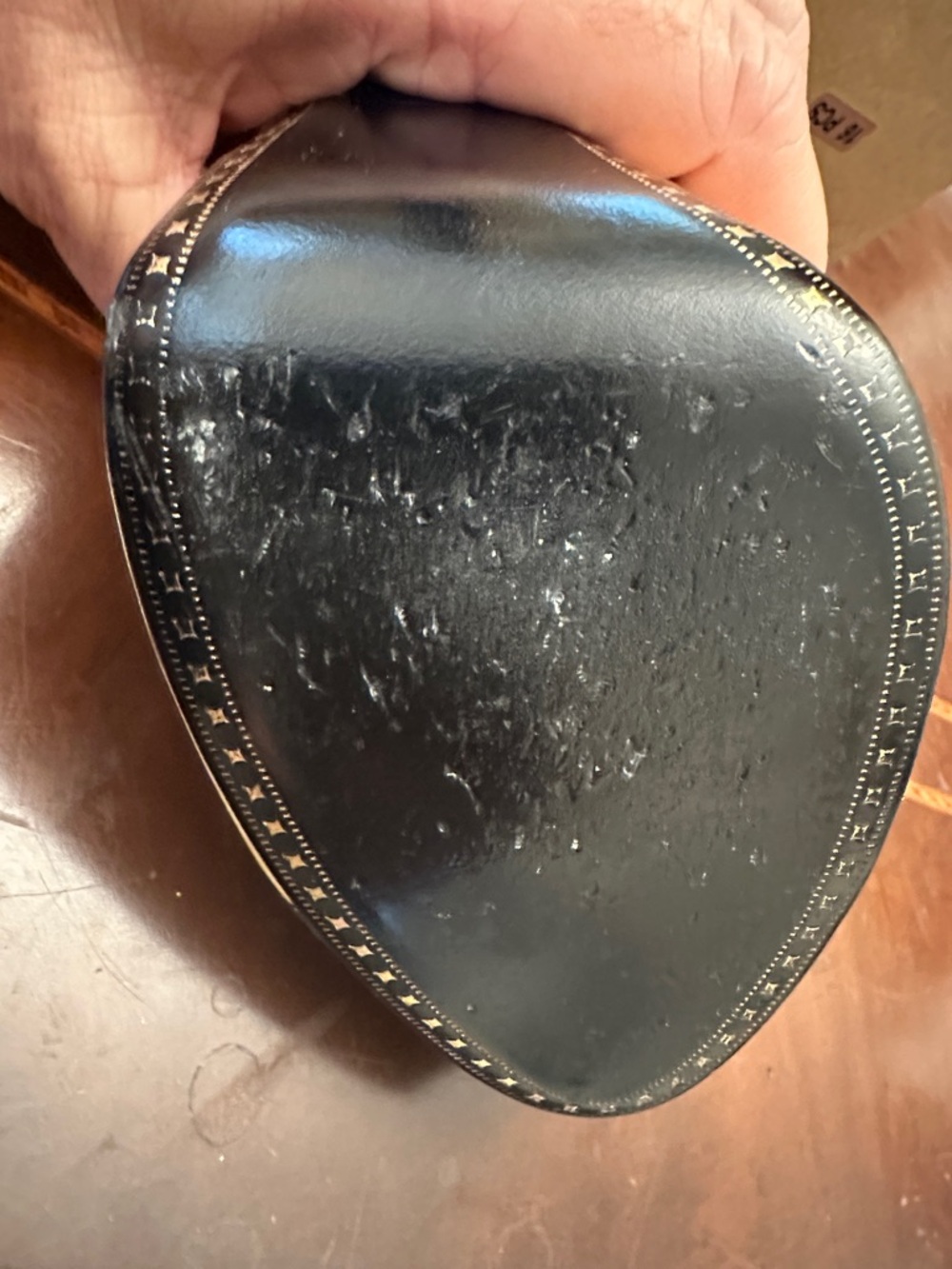 ✔️ CHANEL Cream and Black Two-Tone Platform Pumps - Picture 7 of 10